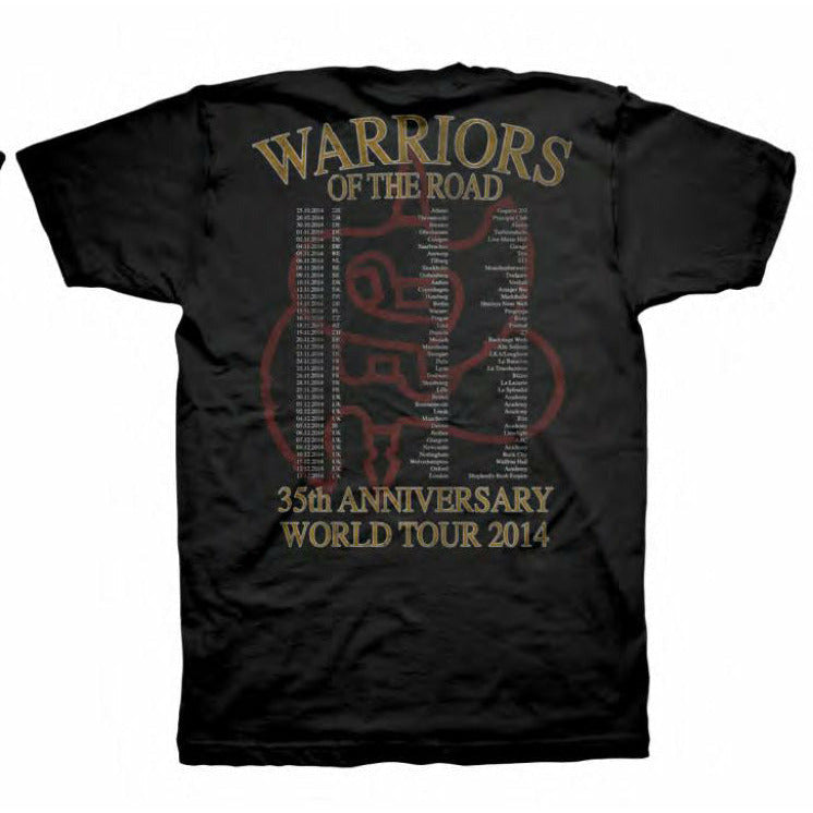 Saxon - Shield 35th Anniversary World Tour 2014 T-Shirt