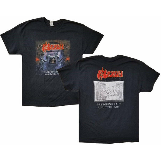 Saxon- Battering Ram Fall 2017 Tour T-Shirt