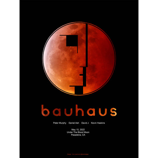 Bauhaus - Blood Moon Poster