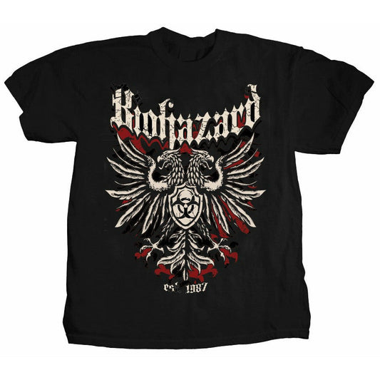Biohazard - Crest Logo T-Shirt