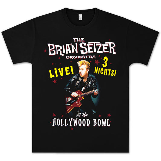Brian Setzer Orchestra - Hollywood Bowl Tee