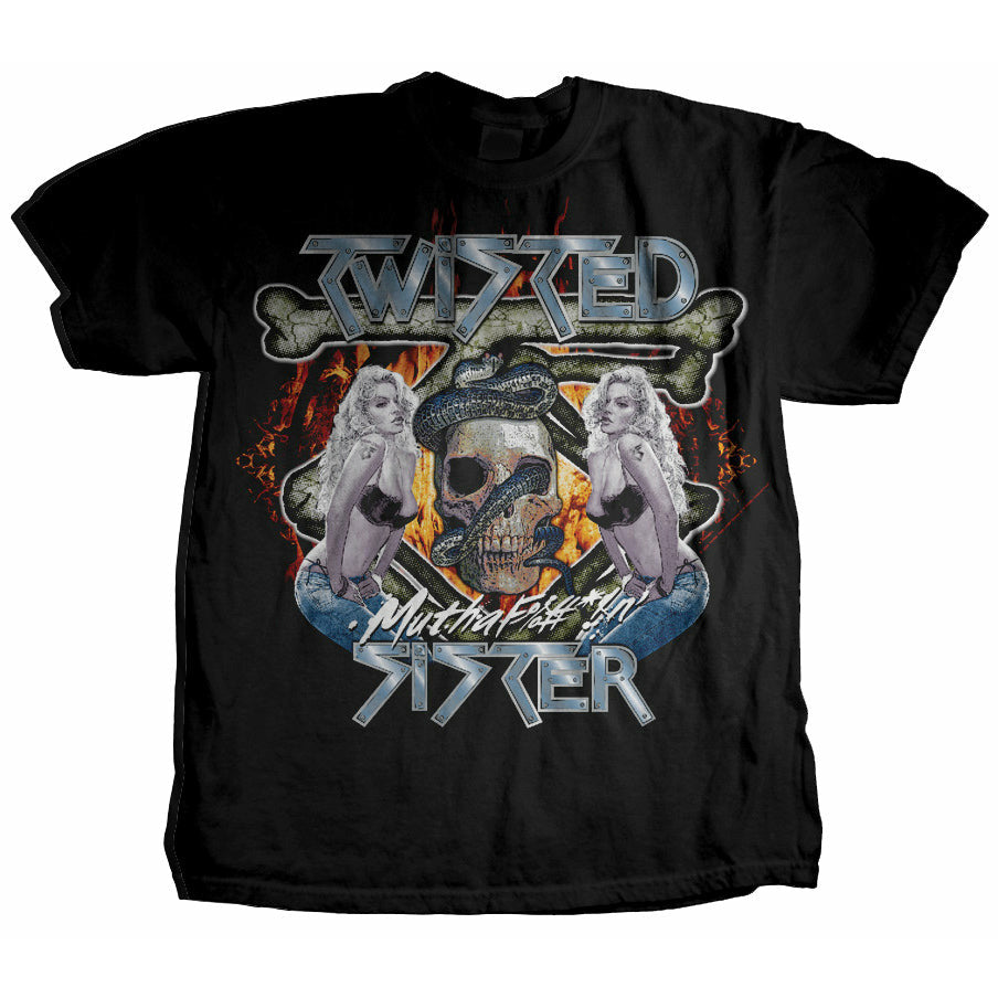 Twisted Sister - Chick Skull T-Shirt
