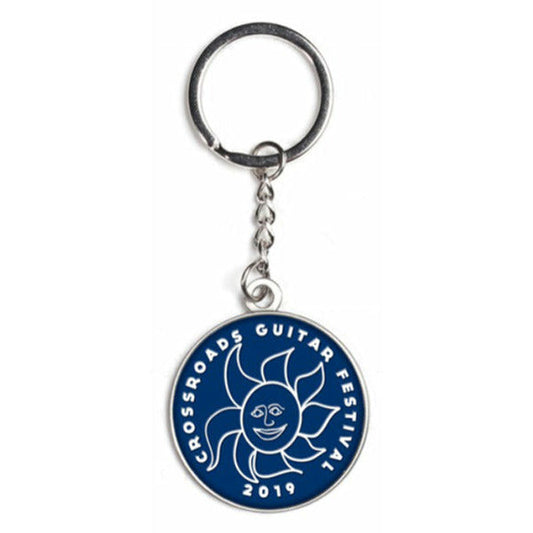 Sun Logo Keychain