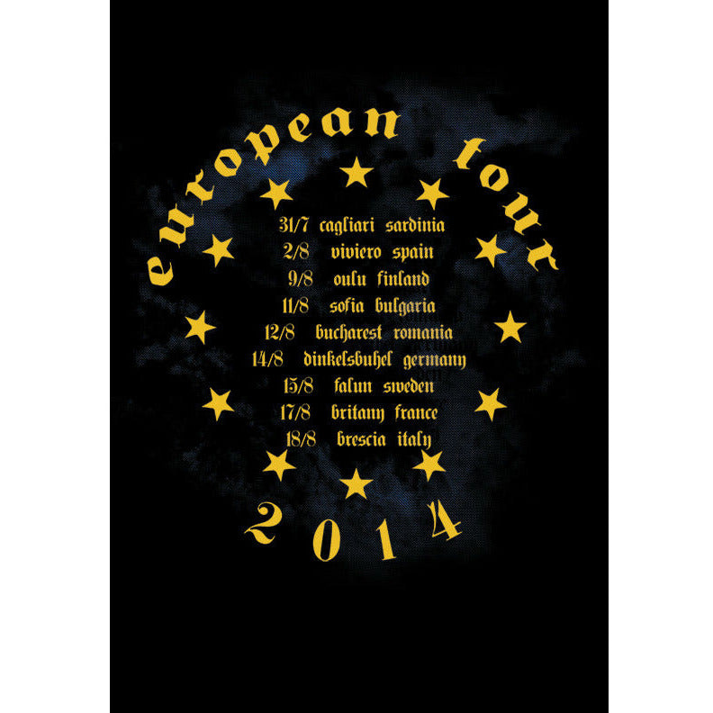 Testament - 2014 European Tour T-Shirt