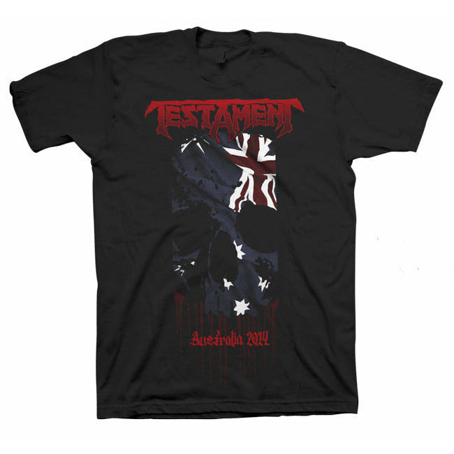 Testament - 2014 Australian Tour T-Shirt