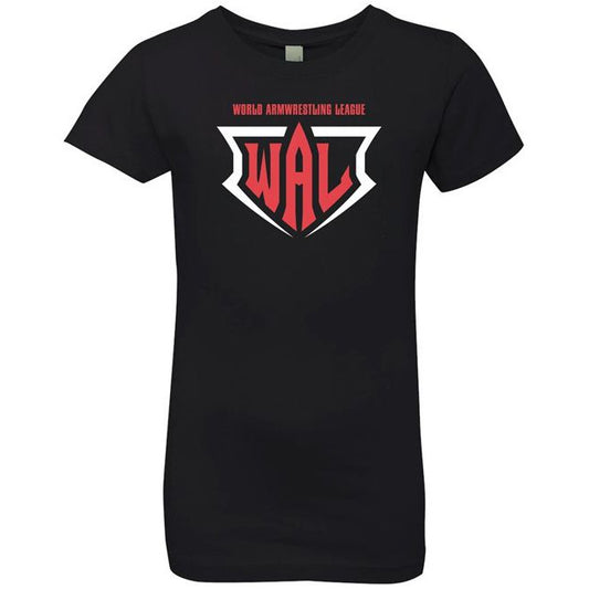 Girls World Armwrestling League Logo T-Shirt