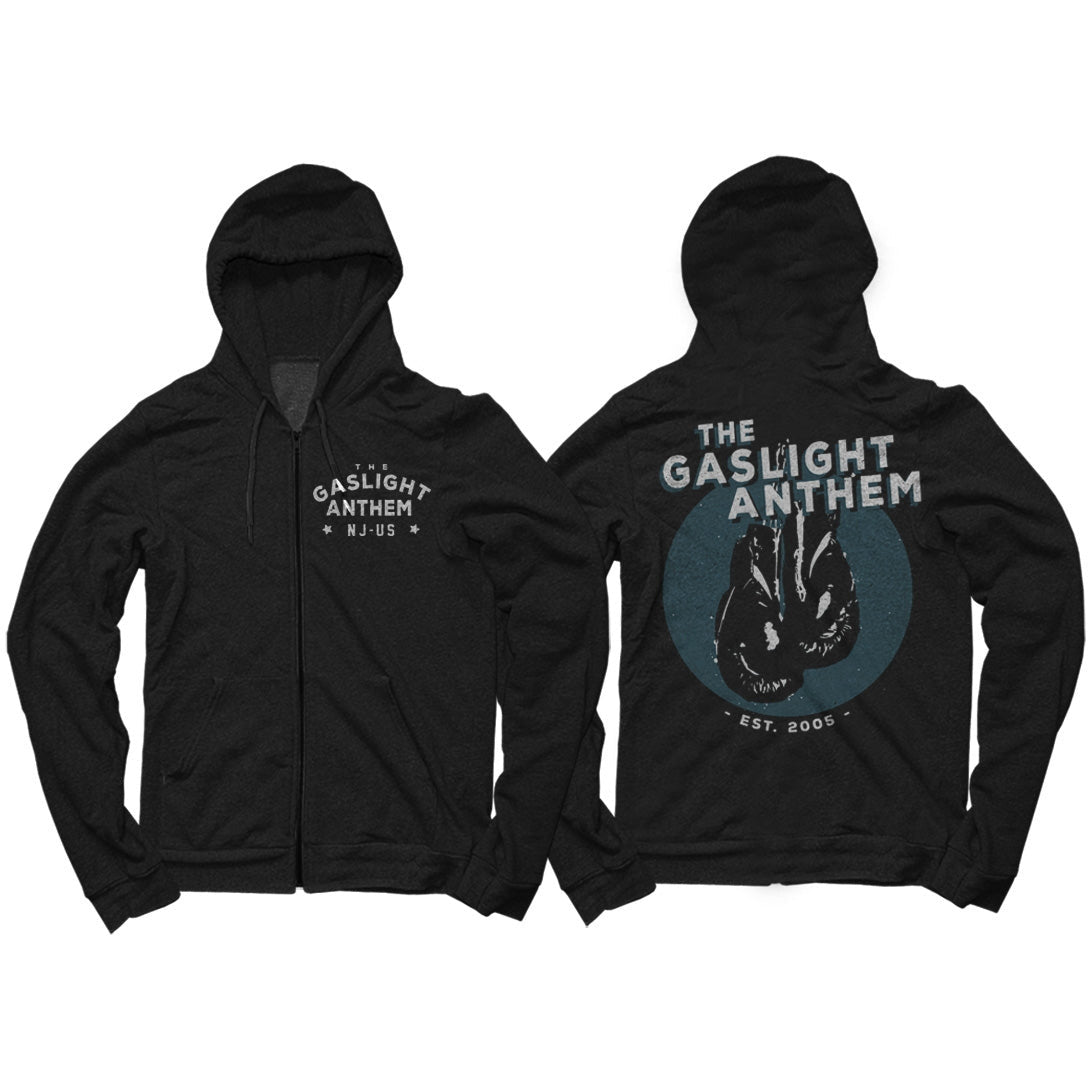 Gaslight Anthem - Gloves Zip Hoodie