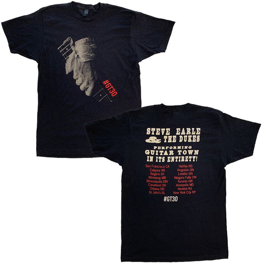 Steve Earle - #GT30 Tour T-Shirt