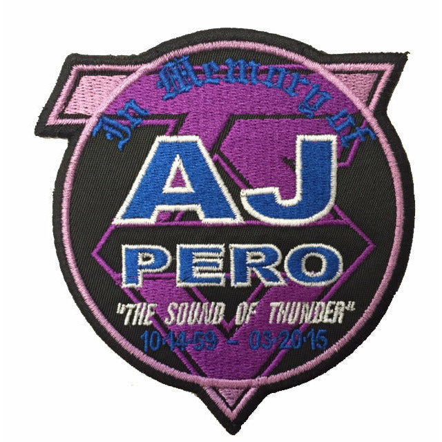 Twisted Sister - In Memory Of AJ Pero Embroidered Patch