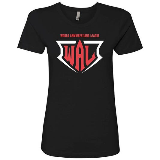 Ladies World Armwrestling League Classic Logo T-Shirt