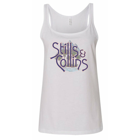 Stills & Collins - Mountain and Sea Ladies Tank Top