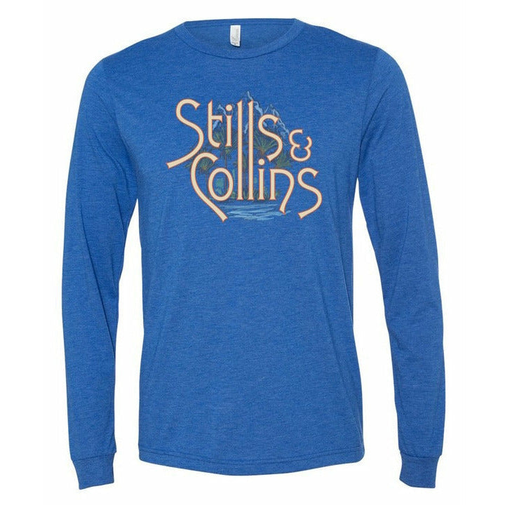 Stills & Collins - Mountain and Sea Long Sleeve T-Shirt
