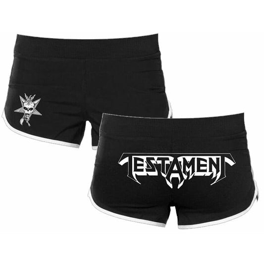 Testament - Legacy Skull Logo Juniors Running Shorts
