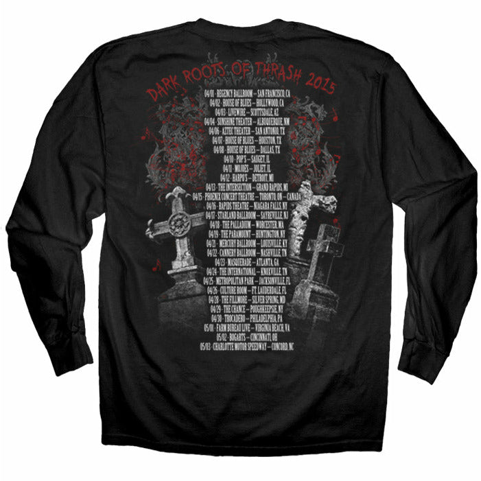 Testament - A Musical Death Dirge 2015 Tour Long Sleeve T-Shirt