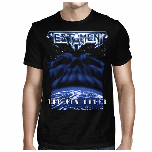 Testament - Into The Pit (Blue Logo) T-Shirt