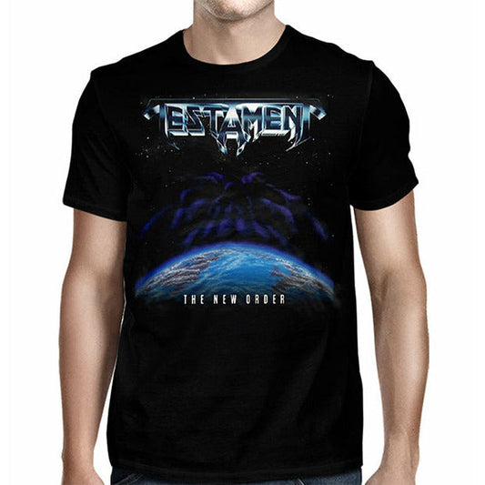 Testament - Into The Pit (Purple Logo) T-Shirt