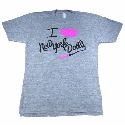 New York Dolls - Kiss Unisex Slim-Fit Track Shirt