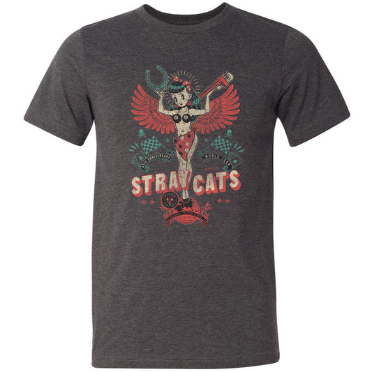 Stray Cats - Pinup Angel T-Shirt