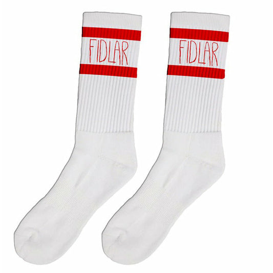 FIDLAR - Red Logo Socks