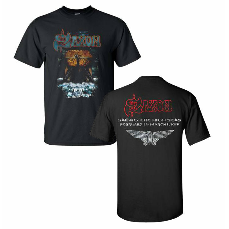 Saxon - Sailing The High Seas 2019 T-Shirt