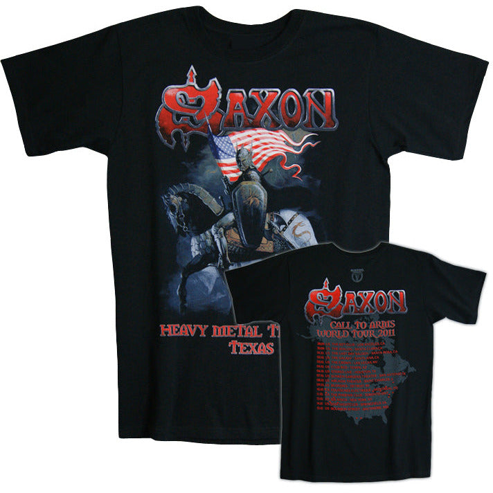 Saxon - Heavy Metal Thunder - Texas T-Shirt