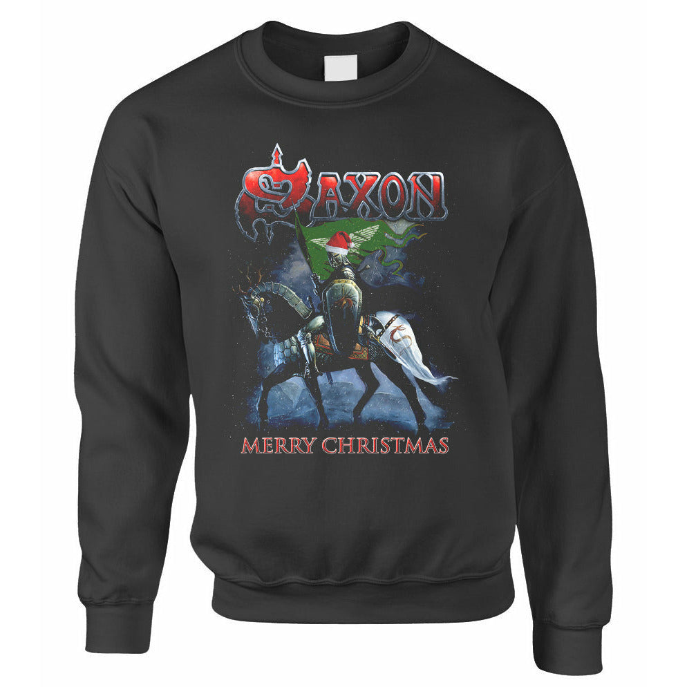 Saxon - Christmas Crusader Sweatshirt