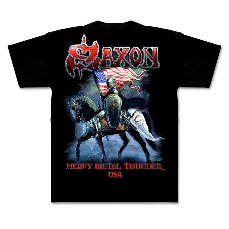 Saxon - Heavy Metal Thunder - USA T-Shirt