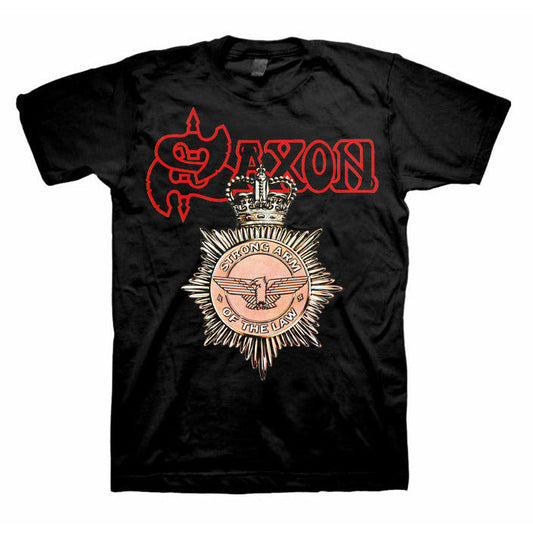 Saxon - Strong Arm of the Law T-Shirt