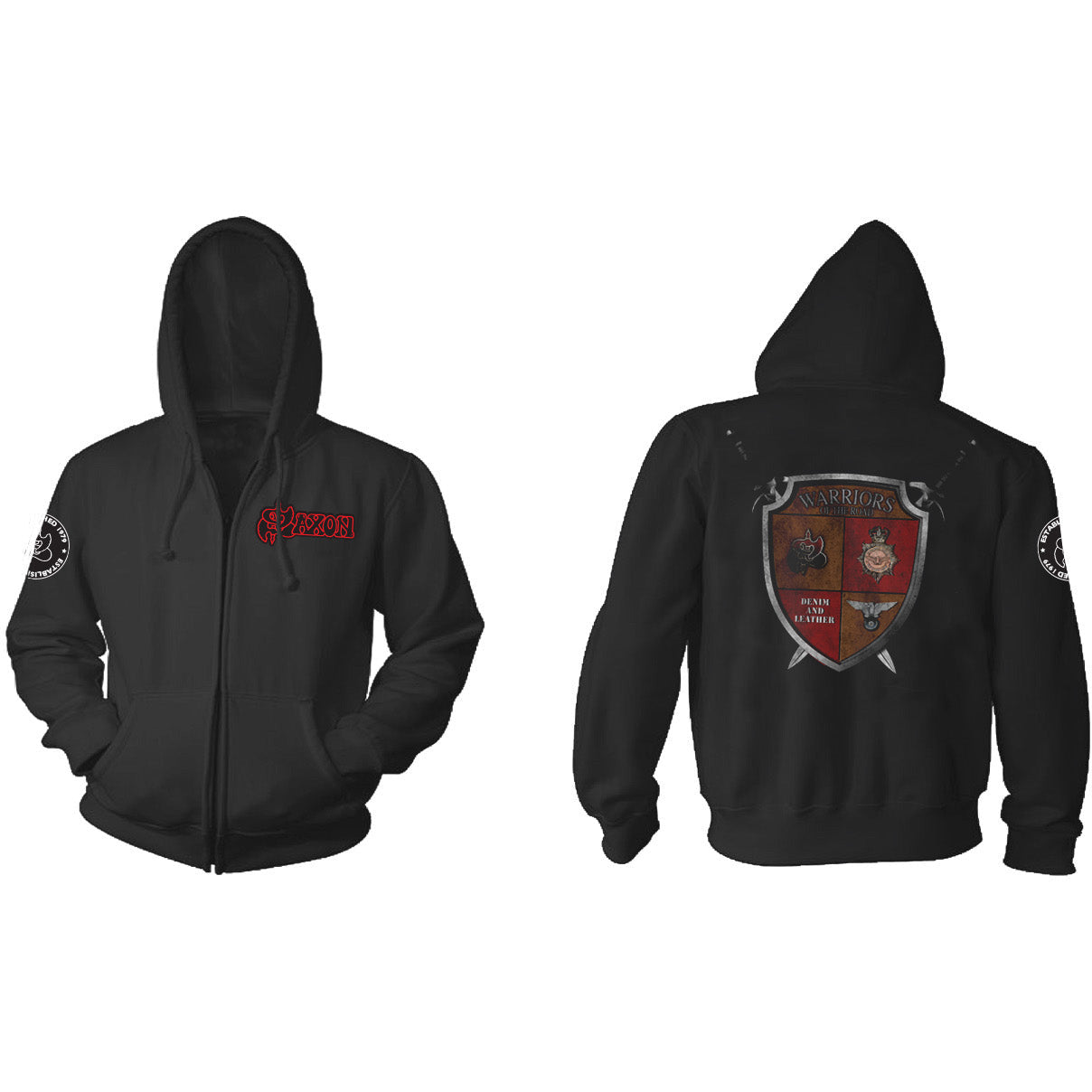 Saxon - Shield Hoodie