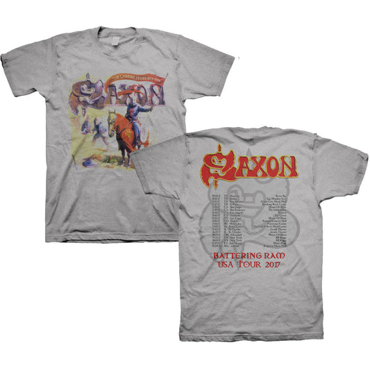 Saxon - The Carrere Years 2017 Tour T-Shirt