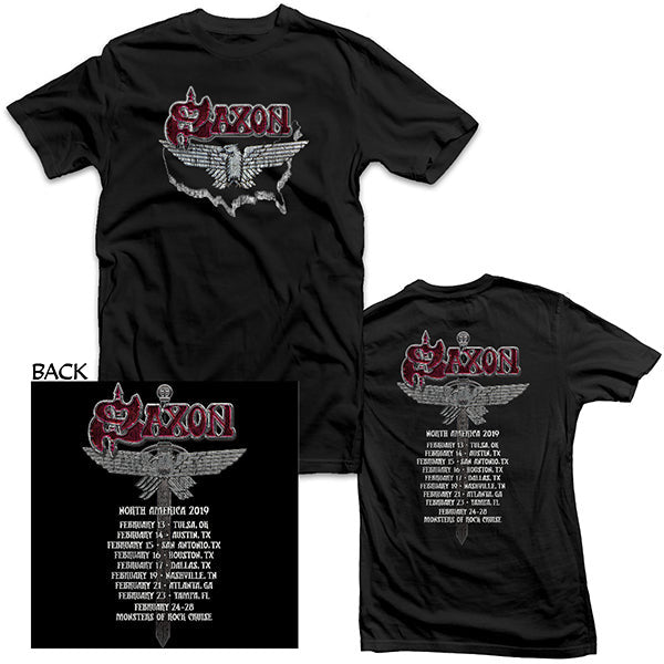 Saxon - 2019 North American Tour T-Shirt