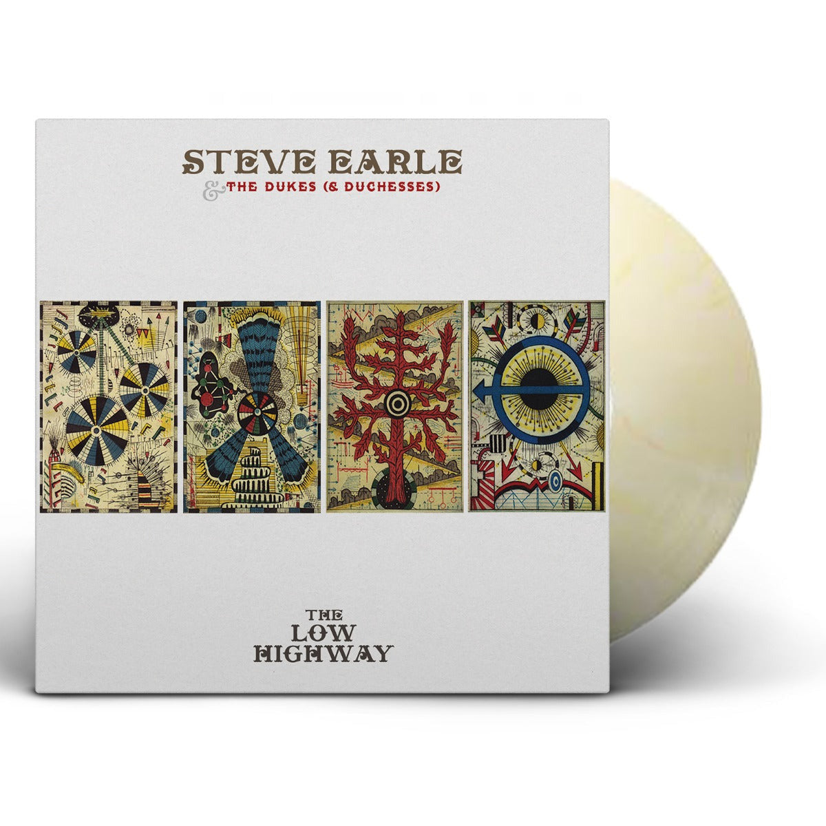 Steve Earle & The Dukes (& Duchess) - The Low Highway Vinyl  (Color Vinyl)