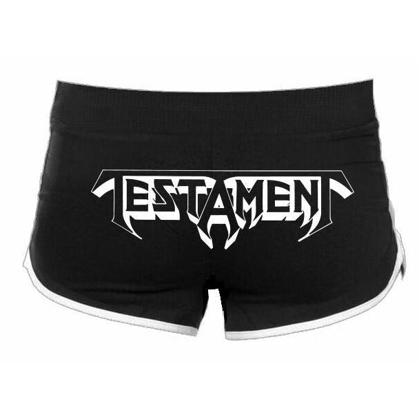 Testament - Legacy Skull Logo Juniors Running Shorts