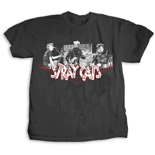 Stray Cats - Photo Collage T-Shirt