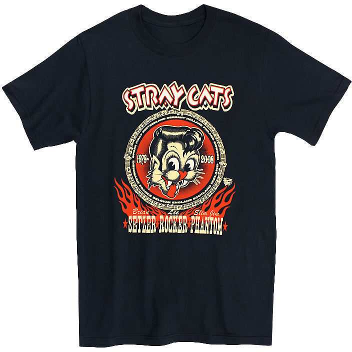 Stray Cats - Vince Ray T-Shirt