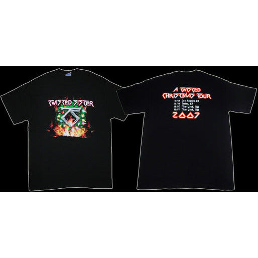Twisted Sister - 2007 Twisted Christmas Tour T-Shirt