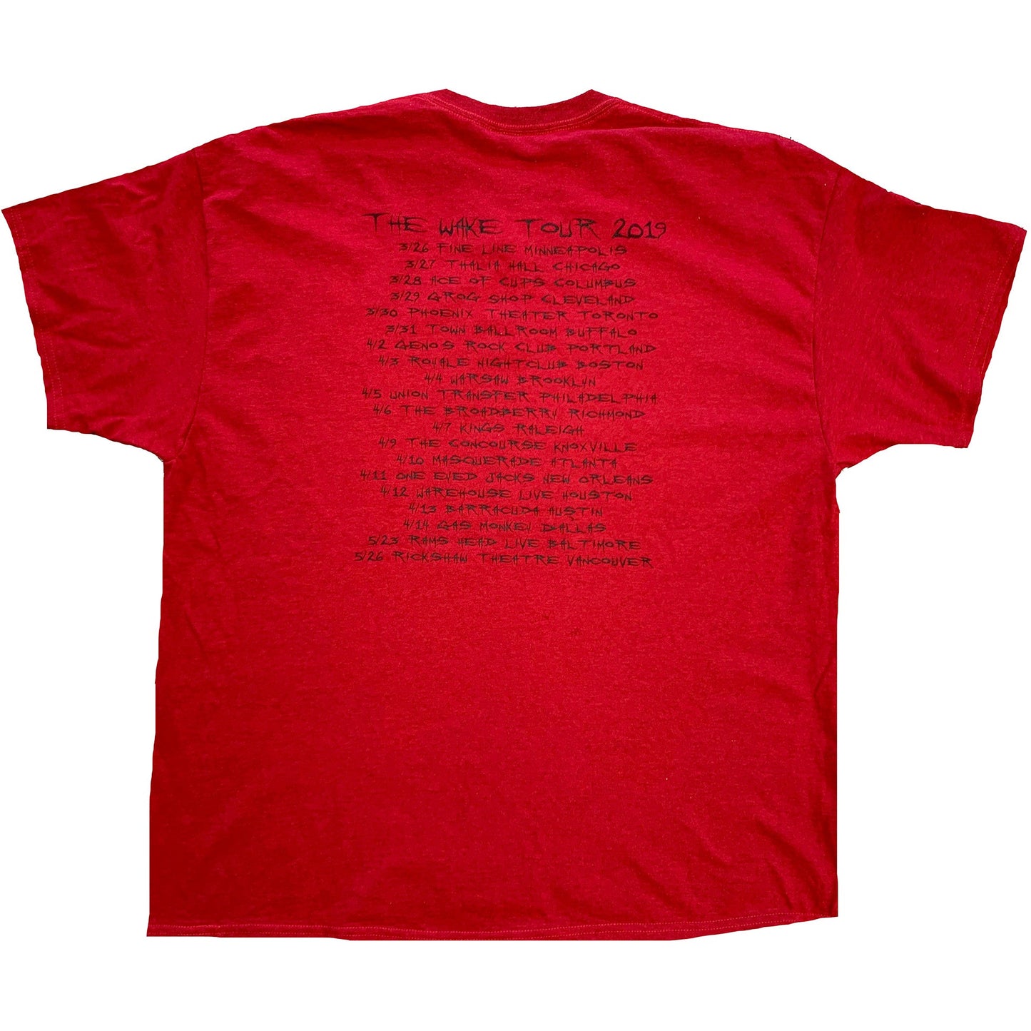 Voivod - The Wake Tour 2019 Itin T-Shirt
