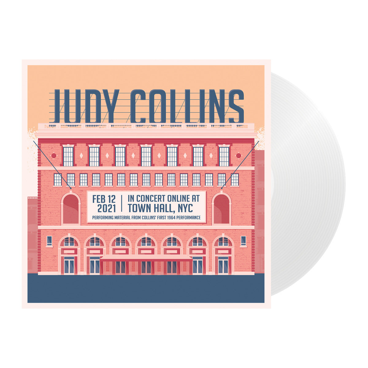 Judy Collins - Town Hall NYC 2021 Limited Edition White Vinyl (180g)  *PREORDER**