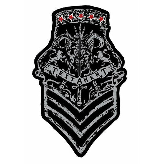 Testament - Woven Army Patch