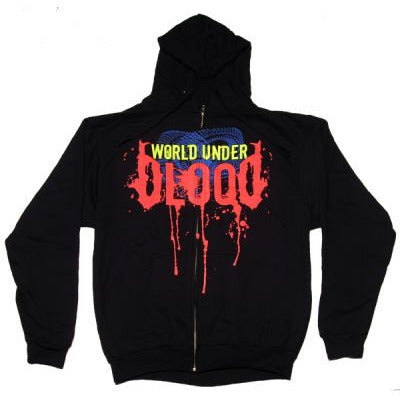 World Under Blood - Drip Full Colored Hooded Sweatshirt